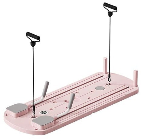 Pilates-Reformer-Gerät – Board-Pilates | Faltbarer Pilates-Reformer, Pilates-Reformer-Board mit LED-Zähler – Faltbarer Pilates-Reformer, automatischer Rebound-Bauchmuskelroller für Heimtraining