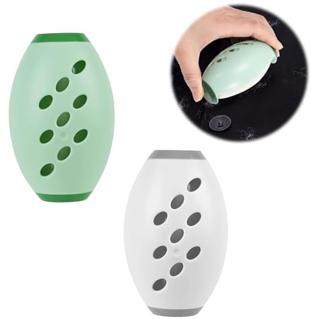 atnayo 2 Pcs Reusable Lint Roller for Clothes, Portable & Washable Sticky Roller for Plush Hair