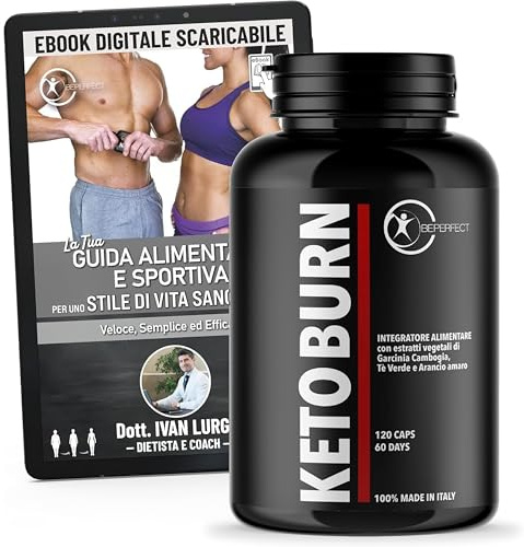 Integratore Alimentare Garcinia Cambogia con Tè Verde 40% Polifenoli 25% Catechine Arancio Amaro Sinefrina Glucomannano L-Carnitina Caffeina Formula Multi Ingrediente 120 Capsule Alta Concentrazione