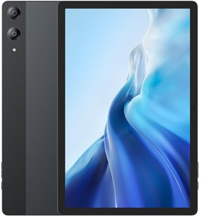 DOOGEE Tab E3 Pro, 13″ FHD+ 90 Hz IPS Tablet, 32GB RAM + 256GB (bis 2TB), 11000 mAh Akku mit 18 W Fast Charge, 13 MP + 8 MP Kamera, Quad Lautsprecher, GPS, Wi-Fi, 2 Jahre Garantie, Mitternachtsschwarz