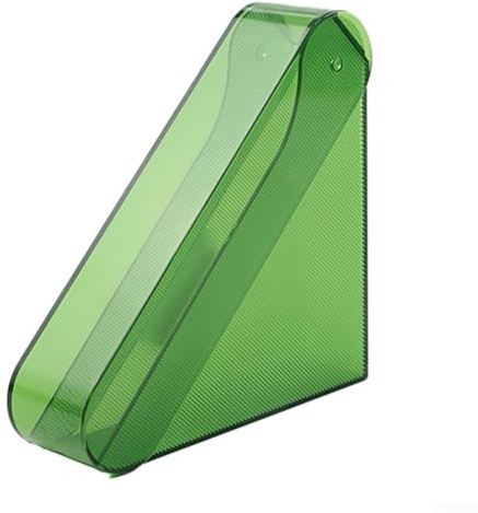 Boîte en papier filtre à café au design simple avec couvercle pour organiser vos fournitures de brassage, garde les filtres à poussière et facilement accessibles (vert)