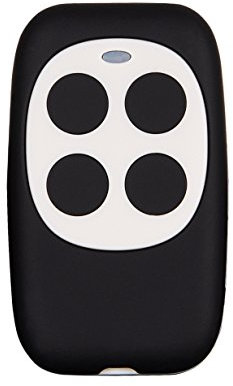 XIHADA Universal Garage Door Opener Remote Universal Gate Opener Remote Control Homelink Cloning Programmable Learning 4-Buttons Multi Frequency 280MHZ-868MHZ (1 PC, White 5)