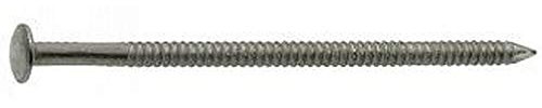 50X Drahtstifte m. Rundkopf m. Ringen 3.1x70 Edelstahl A4