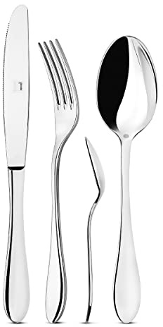 Giannini La Posateria Set Posate, Acciaio