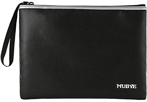 Fireproof Waterproof Money Document Bag, 1Pack 13.4x9.8