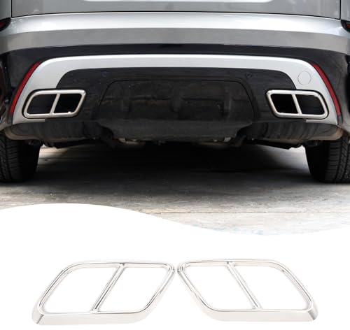 Cache-pot de pot d'échappement extérieur de voiture pour Land Rover Range Rover Velar 2017 2018 2019