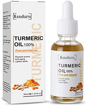 Turmeric Serum, Ksndurn Kurkuma Serum Zur Korrektur Dunkler Flecken – Aufhellung , Natürliches Whitening-Serum(1 Stück)