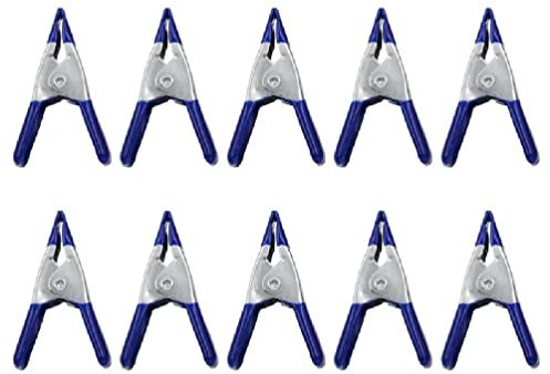 A-förmige Metall-Klemmen, 5,1 cm, Federklemmen, Holzbearbeitungsgriff, leistungsstarke Werkzeuge, feste Klemmen, Heimhandwerk, Reparaturwerkzeug, Federklemmen, 5,1 cm, kleine Federklemmen für