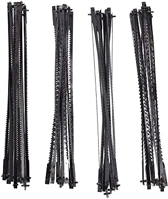 XLJP 48 unids/pack 105 mm 4 pulgadas hoja de Sierra de calar Pin extremo for Dremel Moto-Saw MS20 MS20-01 MS51-01 MS52-01 MS53-01 15/18/24 TPI