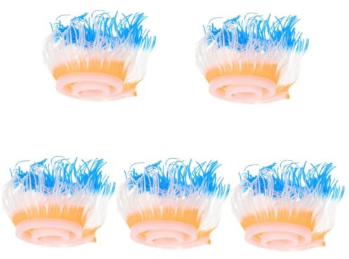 BESPORTBLE 5st Aquarium Korallen Landschaftsbau Gefälschte Weichkoralle Dekorative Korallenfigur Koralle Figur Desktop- Aquariumdekorationen Silikon Kieselgel Empfindlich Seeanemone
