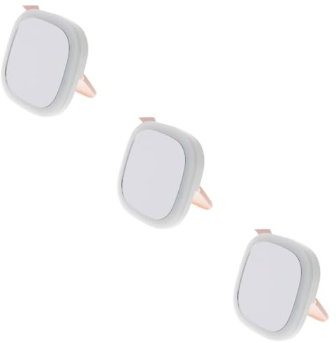 Ciieeo 3stücke Outdoor Tragbarer Makeup Spiegel Kompakter USB Aufladbarer Kosmetikspiegel Für Unterwegs Für Schminkbedarf Und
