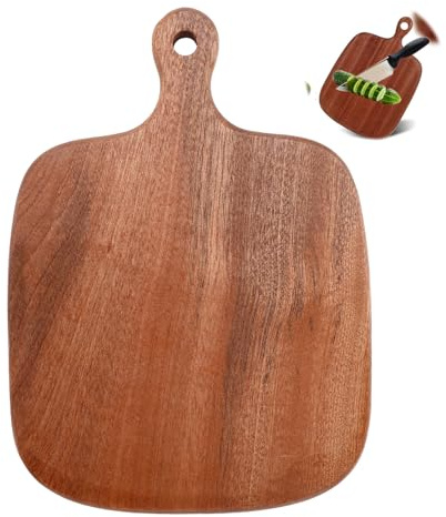 GlasFlength Skärbräda bambu natur, 45 x 30 x 1,9 cm | bambubräda, stor träbräda | Förskärare med juicespår | köksbräda förädlingsbräda med juicespår – köksbräda skonsamt mot bladet