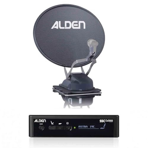ALDEN Onelight Evo Platinium Parabole Satellite Automatique 60cm + Pointeur Module SSC