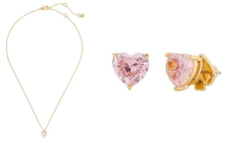 Kate Spade New York My Love hängsmycke & nitar, Rose