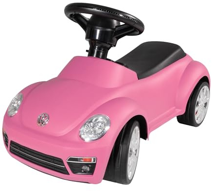 Lemodo Rutschauto Beetle pink – Babyrutscher Kinderfahrzeug, Rutscher ab 18 Monate, stabiles Rutschfahrzeug mit Kippschutz, Rutscherauto, Spielzeugauto für Kleinkinder, Lizenziertes Kinderspielzeug