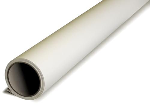 Schablonen- & Plotterpapier Rolle 91 cm x 10 m | 180 g/m² | Stabiles Spezialpapier für Schablonen, Zuschnitt & technische Zeichnungen | Made in Germany