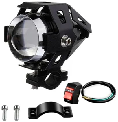 Moto Fari Per NC750X NC750 Anteriore Fendinebbia U5 U7 12V LED Faro Moto Proiettore Faretti Faretti Fendinebbia(U5-Switch-1PC)