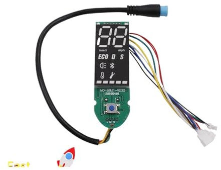 BTFWM E-Scooter Bluetooth Dashboard, for Xiaomi, for M365 Pro 1S Pro 2 Elektroroller Display Platine Upgrade Reparaturteile Zubehör Display für Elektroroller