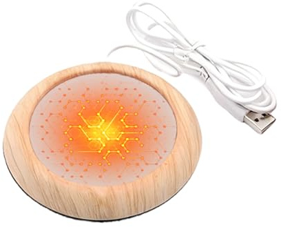 Scalda - Riscaldamento Di Lunga Durata Alimentato USB | Scaldatore Per Tazze Da Caffè Per Scrivania,Per Tè Latte Bevande Casa Ufficio Viaggio Dormitorio Appartamento Compleanno Natale