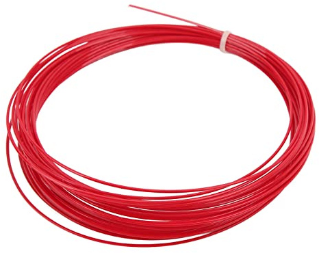 Hex tennissträng professionell högpresterande slitstark polyester tennistråd för tennisracketar 12m 39,4ft Längd 1,24mm Diameter