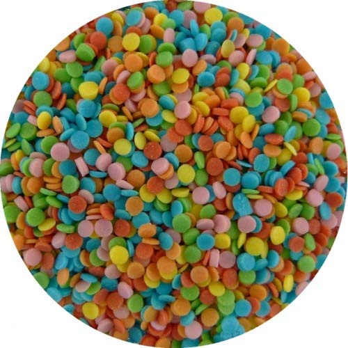 Jacobi Decor Zuckerkonfetti Bunt 700g | Essbare Dekoration für Kuchen und Torten