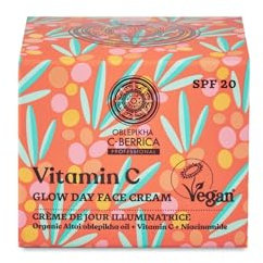 NATURASIBERICA OBLEPIKHA C-BERRICA crema de dia – crème visage confortable pour une peau douce et apaisée, contenance 50 ml, offre une sensation de confort durable tout au long de la journée et associ