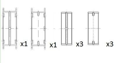 FAI AutoParts Kurbelwellenlager BM1013-STD