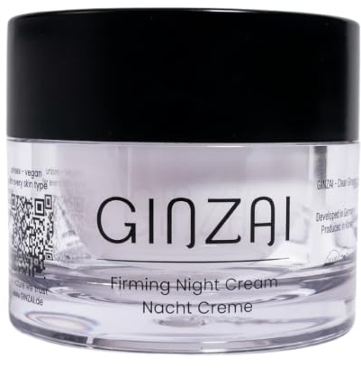 GINZAI – Straffende Nachtcreme 50ml mit Ginseng – Kosmetik mit koreanische Gingseng zur Gesichtspflege – Feuchtigkeitsspendende Gesichtscreme - Anti-Aging Kosmetik – Hautpflege gegen trockene Haut