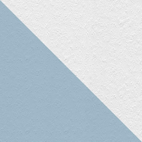 Papier peint aspect crépi Profhome 141118-GU papier peint intissé à peindre légèrement texturé à l'aspect crépi mat blanc 5,33 m2