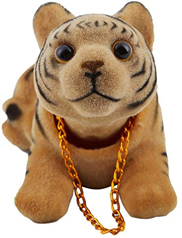 Wresetly Car Bobbing Shape Nodding Dog Decor