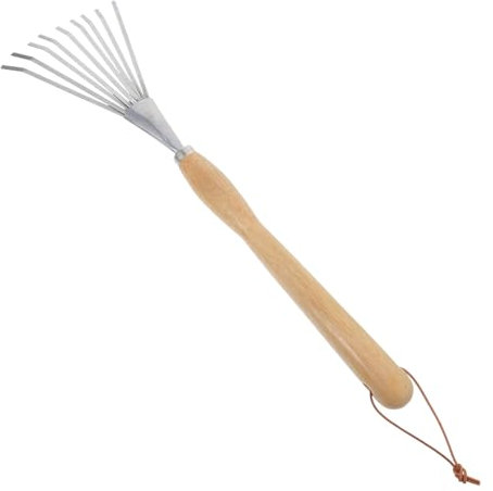BCOATH Rastrello Portatile Per Giardinaggio Con e Inossidabile Strumento Per e Del Per Appassionati Giardinaggio