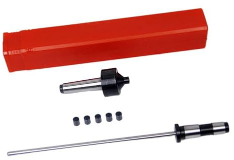 MagiDeal Mandrin de stylo MT2 économiseur de mandrin avec bagues avec étui de transport outil de travail du bois Portable, mandrin de tournage du bois pour