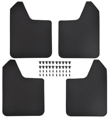 XJJJWL Auto parafanghi Rally Sport Paraspruzzi universali Paraspruzzi Paraspruzzi Parafango Anteriore Posteriore per Pick-up Auto SUV Furgone Camion parafparafango per Pneumatici per Auto