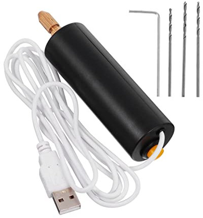 KONTONTY Mini-elektro-bohrmaschine Mit Usb-ladung Handbohrer Für Diy-schmuck Einfach Zu Bedienen Tragbar Und Langlebig
