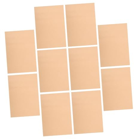 Healvian Set Di 10 Fogli Di Carta Per Scrivere in Braille Per Non Vedenti Foglio Di Pratica A 4 Righe Per Lapprendimento Di Articoli Per Ufficio