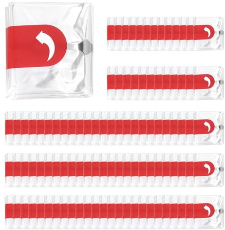 Pqahffowr - Lote de 100 unidades, resistencia, nailon, melange olla de cocción lenta, forro asado, bolsa de pavo para hornear, bolsa de horno de tamaño mediano