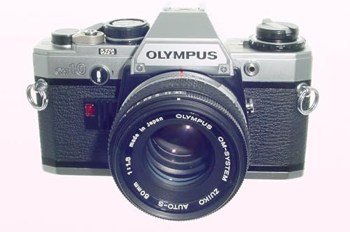 Vintage 35mm Film SLR Manual Camera compatible with Olympus OM10 + 50mm Zuiko Lens