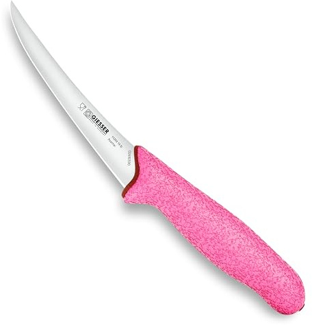 Giesser since 1776, Made in Germay, Boning knife 6-Inch Semi-Stiff, Ultra Slip Resistant Handle material, Dishwashersafe, rustfree, Butcher Knife for Filleting