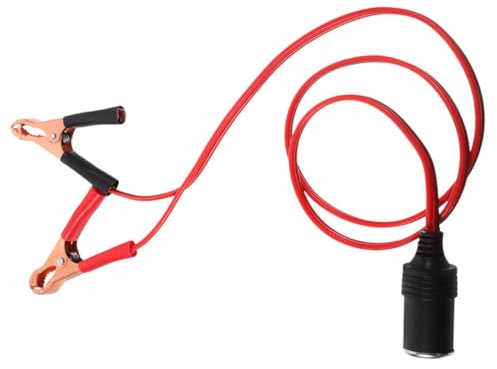 CVUTOVO Cavo Avviamento per Auto da Cavo Booster Heavy Duty per Elettriche e Convenzionali Facile Installazione con Clip Alta Capacità Potenza per Batterie Auto