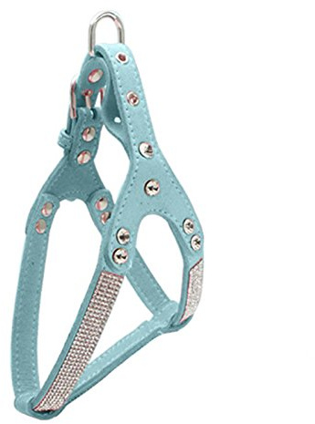 Newtensina Mode Hundegeschirr mit Diamant Bling Niedlich Hundegeschirr Welpen Geschirr für Hunde