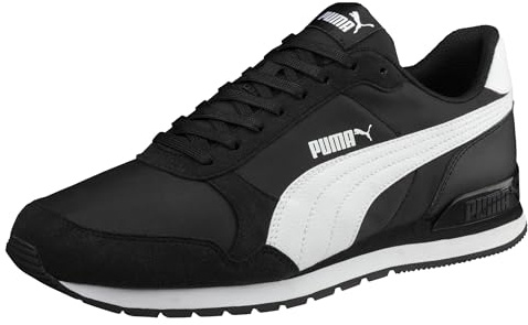 PUMA Unisex ST Runner v2 NL Sneaker, Black, 9.5 UK