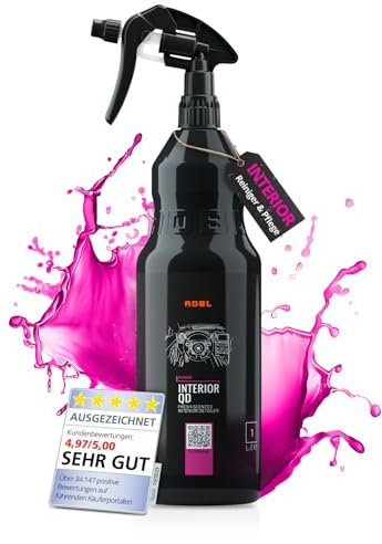 ADBL Interior QD (1L) - Innenraum Detailer mit Frische Duft - Reinigt und Schützt - Antistatisch mit UV-Schutz - Für alle Interior Oberflächen - Quick Detailer für den Fahrzeuginnenraum
