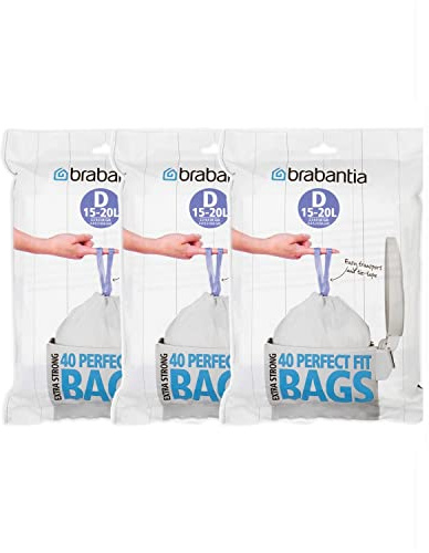 Brabantia Müllbeutel (15-20 Liter (D) (120 Stuck))