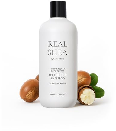 RATED GREEN Real Shea Butter Nourishing Sh 400 ml, 350ml, RGNOSH