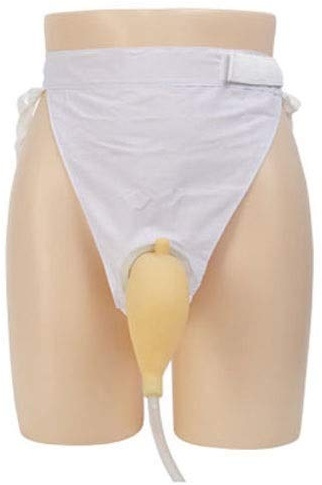 GHzzY Sac d'urinoir de Collection réutilisable 1000 ML - Collecteur d'urine à Ventilation Masculine - Pantalon d'incontinence pour Homme