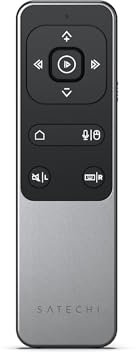 SATECHI Bluetooth Telecomando, Telecomando Multimediale R2 in Modalità Presentazione e Multimediale, per MacBook Air e Pro M5 M4, iPad Air e Pro M5 M4 (Non per Windows 10/11)