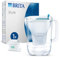 BRITA Carafe Filtrante à Eau Froide Style avec 1 Cartouche Filtrante MAXTRA PRO ALL-IN-1-2,4 L - Bleu - Pack Économique | Hydratation Optimale