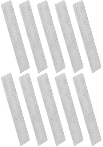 10 Piezas Placa de Válvula de Compresor de Aire 10x47mm Piezas de Repuesto de Compresor de Aire de Hierro Fundido