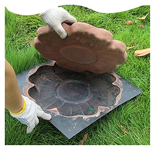 Pflasterform,Betonform Schalungsform Pfad DIY Betonform Steine ​​Steinzement Pflasterstein Landschaft Bodenfliese Pflasterform for Garten Yard Waage
