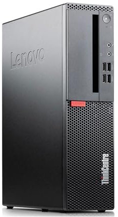 Lenovo ThinkCentre SFF, Pc Desktop Pronto all'uso, Intel i5-6500 4 Core 3.20 GHz, Ram 8Gb SSD 256Gb, Computer Pc Fisso con Libre Office (Ricondizionato)